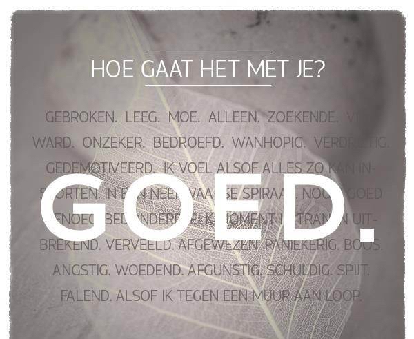 Hoe Gaat Het Met Je